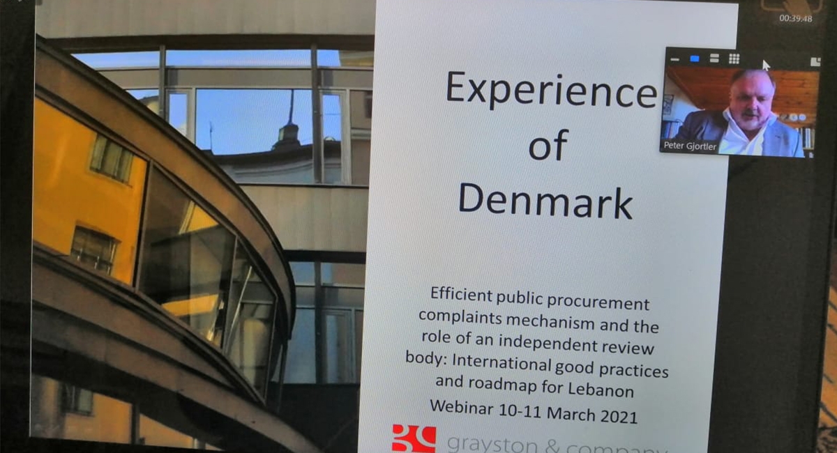 Efficient Public Procurement Complaints and the Role of Independent Review Body: International good practices and roadmap for Lebanon