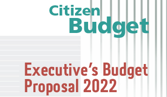 Citizen Budget Proposal 2022 cover