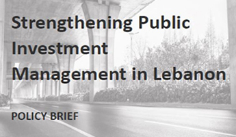 Public Investment Management policy brief cover