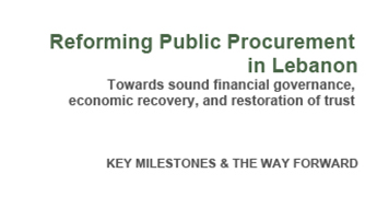 Towards sound financial governance cover