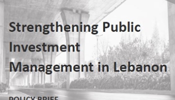 Public Investment Management policy brief cover